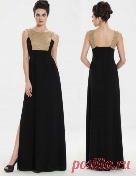 Красивые черные платья 2017-2018: фасоны, модные черные платья новинки фото
