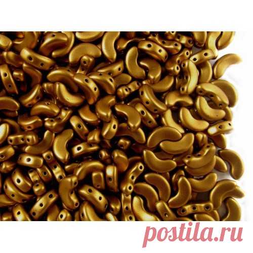 Arcos ®par Puca бусины 5х10мм, Бронза Золото Матовый