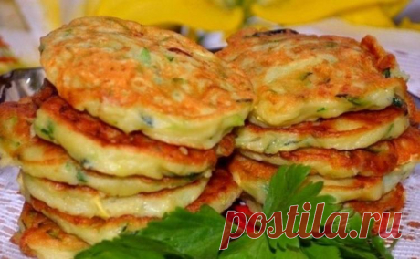 Оладьи из кабачков с сыром (рецепт) - tv.ua