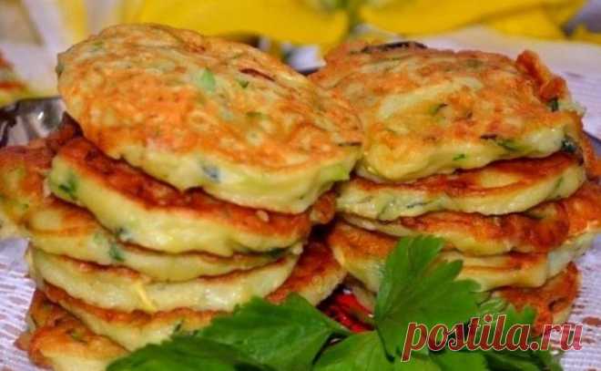 Оладьи из кабачков с сыром (рецепт) - tv.ua