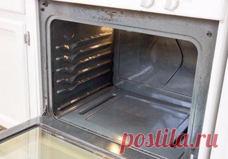 Способ избавления от нагара в духовке