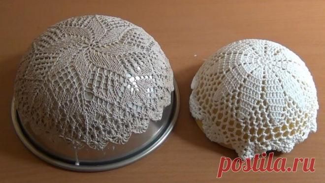 Оригинальное применение ажурных салфеток