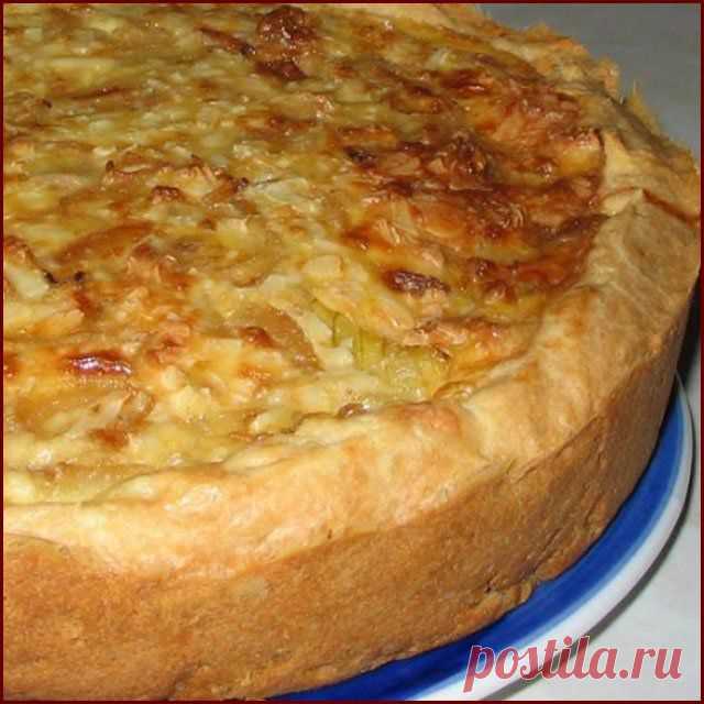 сырно-луковый пирог » Жрать.ру