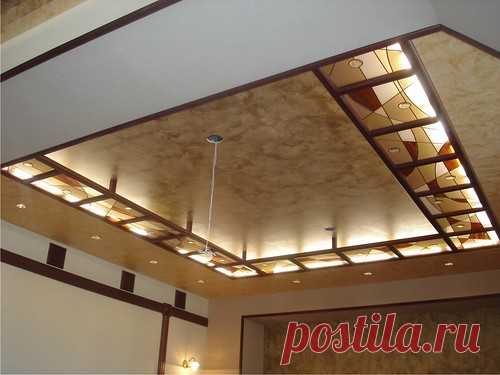 Витражные потолки - роскошный вид отделки » DataLife Engine