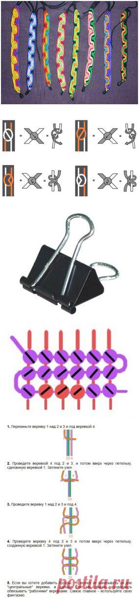 Плетение «Фенечек» из мулине