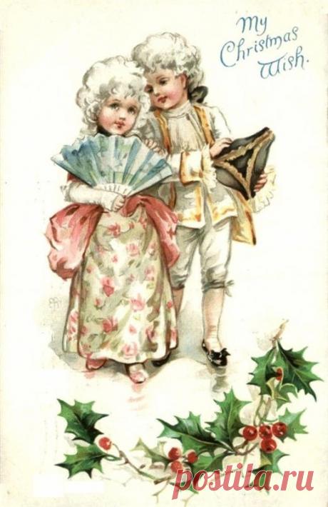 Винтажные открытки | Винтаж