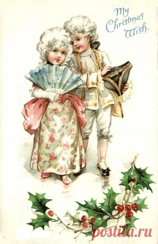 Винтажные открытки | Винтаж