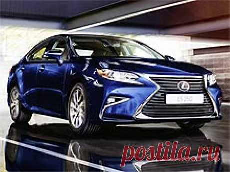 Обновленный бизнес седан Lexus ES 250 уже доступен в Украине / Только машины