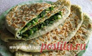 Лепешки с зеленью - Женгялов хац