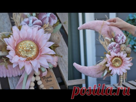 Мягкий месяц для декора дома / DIY TSVORIC