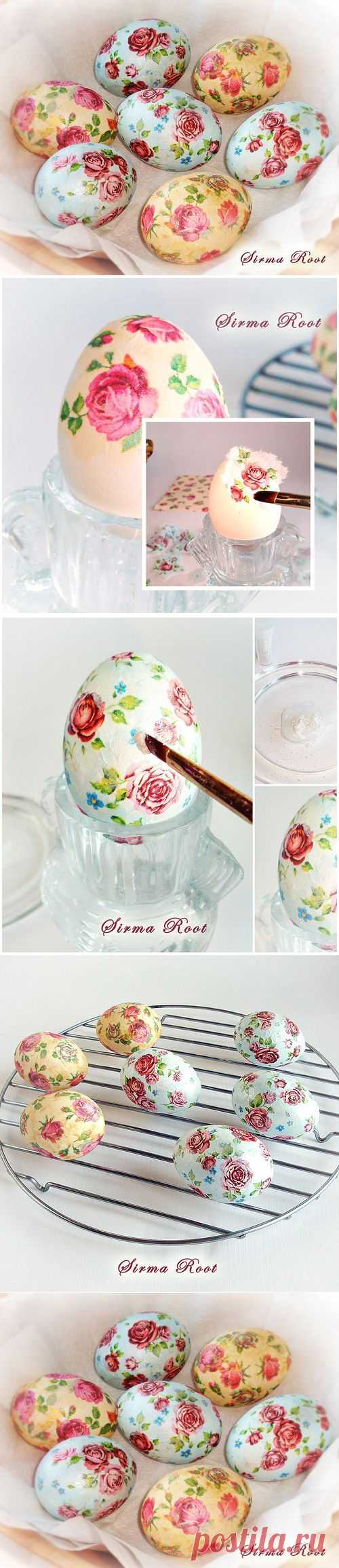 Мастер-класс "Пасхальный декупаж".