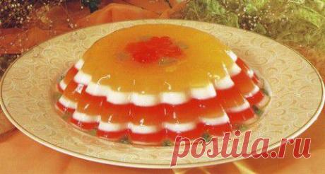 Желе многослойное | ДЕСЕРТНЫЙ РАЙ