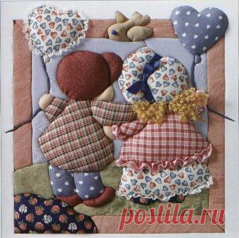 Лоскутные картины в японском стиле кинусайга — Делаем руками