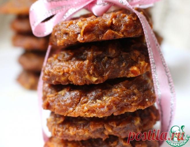 Морковное печенье на ржаной муке – кулинарный рецепт