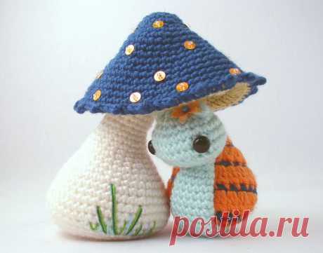 Улитка (крючком)