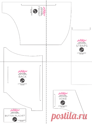 Boho рисунок ребенка ползунки - см кейт сшить