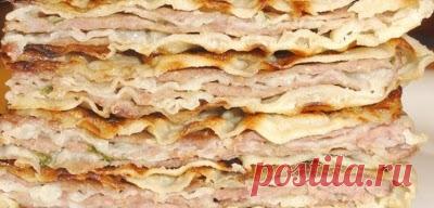 Китайские лепешки с мясом - безумно вкусные и сочные...