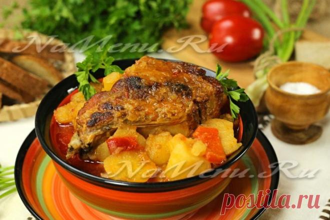 Паприкаш по-венгерски из свинины с картофелем, рецепт