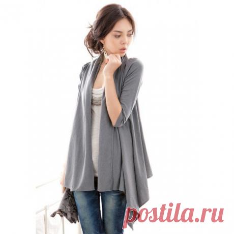 Выкройки, кройка и шитье для начинающих
кардиган