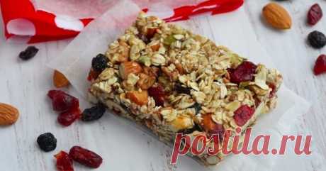 Орехово-злаковые батончики