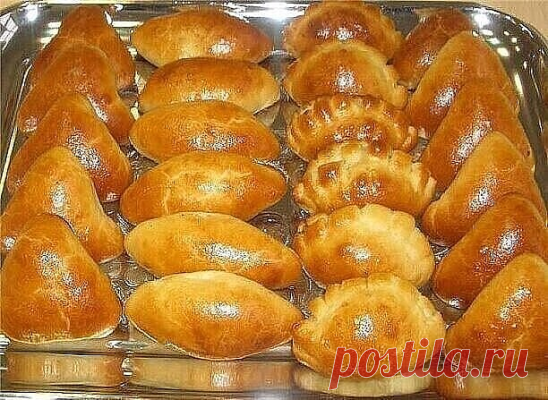 Пирожки. Ну очень легкое тесто !!!