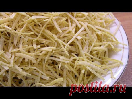 Домашняя лапша - кулинарный рецепт