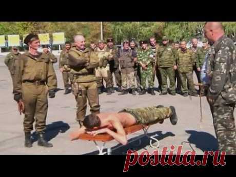 В Антраците казаки нагайкой наказывают провинившихся бойцов (видео) | Русская весна