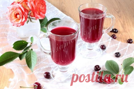 Морс из вишни, рецепт с фото. Как сварить вишневый морс?