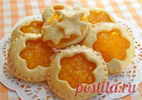 Песочное печенье *Мармеладка* с джемом - Vypechka.Perchinka Hozyayushka.ru