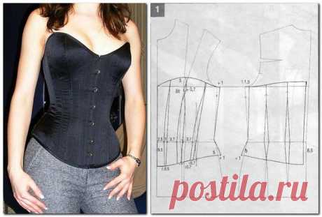 шьем корсет-мастер класс