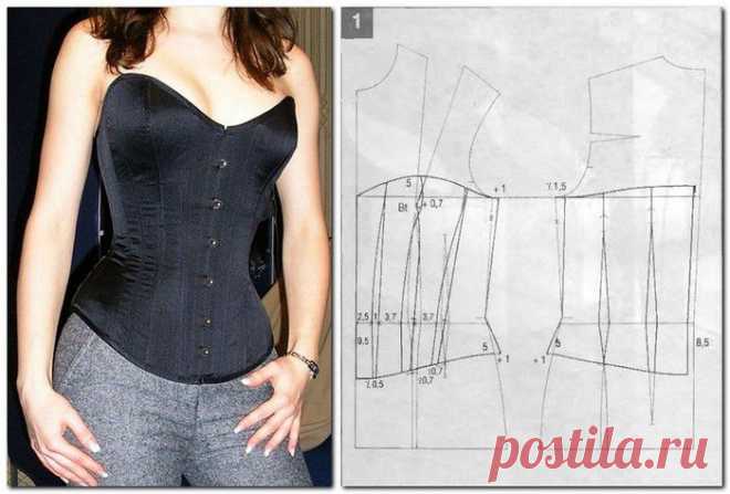 шьем корсет-мастер класс