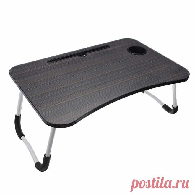 Home folding laptop desk bed sofa laptop tray table desk portable lap small desk for study and reading Sale - Banggood.com