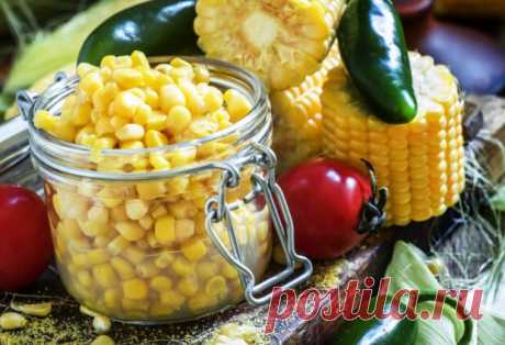 Консервированная кукуруза на зиму — Journal women