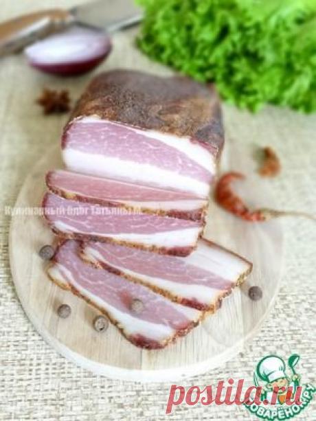 Копченая грудинка - кулинарный рецепт