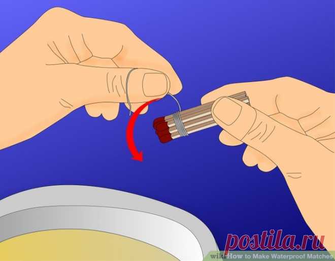 4 sposoby zarabiania Waterproof Matches - wikiHow