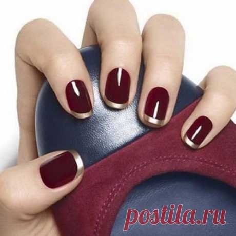 20 изумительных идей для французского маникюра
