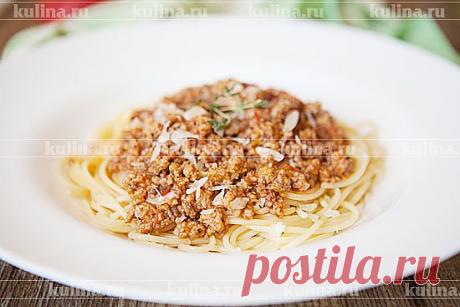 Спагетти с фаршем – рецепт приготовления с фото от Kulina.Ru