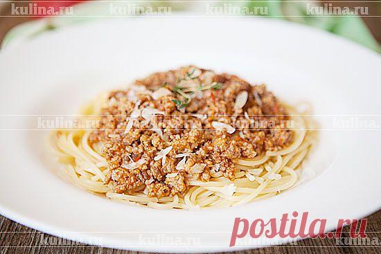 Спагетти с фаршем – рецепт приготовления с фото от Kulina.Ru