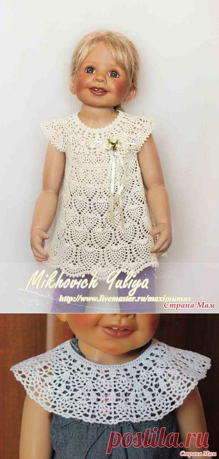 Вяжем вместе крестильно-нарядное платье - Страна Мам