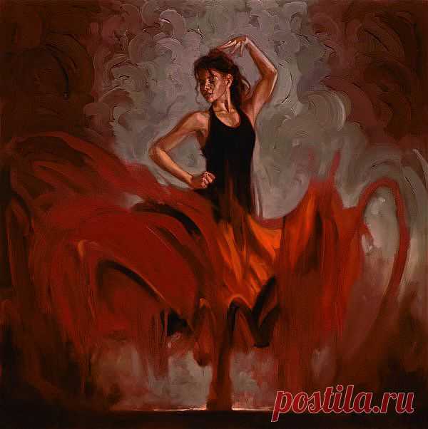 Танец, порыв,