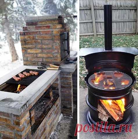 МАНГАЛ НА ДАЧЕ СВОИМИ РУКАМИ
