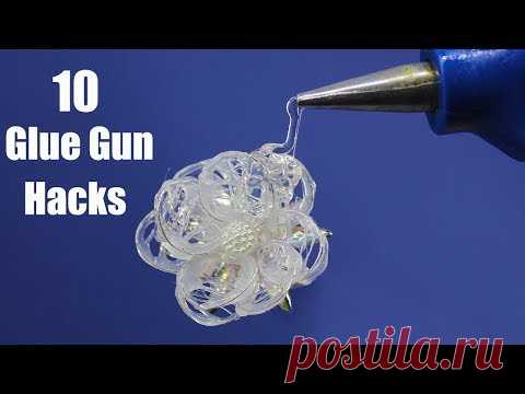 10 Hot Glue Gun Life Hacks For Crafting