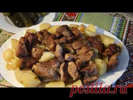 ЖАРКОЕ в рукаве. СУПЕР-блюдо. Очень ВКУСНО (119 18/11/16) - YouTube