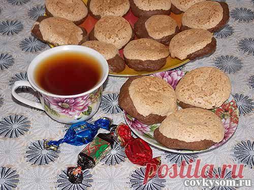 Необычное шоколадное печенье | Домашняя кулинария
