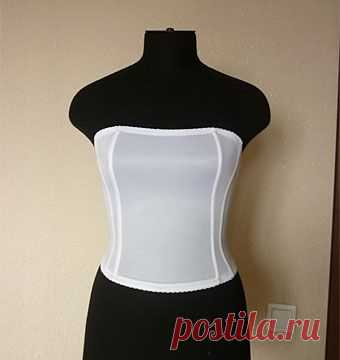 Мастер-класс. Мягкий корсет для платьев-бюстье без бретелей