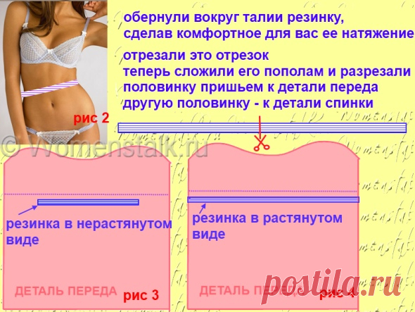 Способы и правила пришивания резинок — DIYIdeas