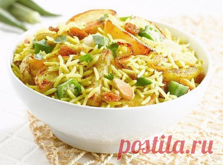 БИРИЯНИ — РИС, ЗАПЕЧЕННЫЙ С ОВОЩАМИ