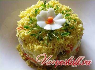 Салат мужские слезы