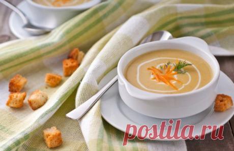 Сырный суп с рисом и куриным филе