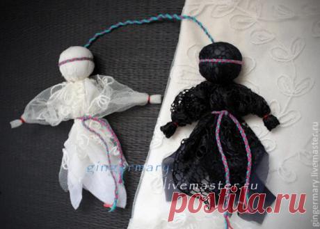 Создаем обережную куклу «День и Ночь» – Ярмарка Мастеров